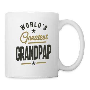 World's Greatest Grandpap - Dad Grandpa - Mug - white - Right