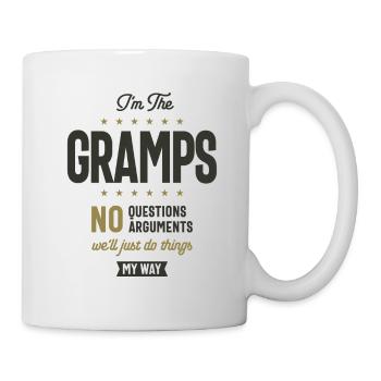 I'm Gramps We'll Just Do Thing My Way - Mug - white - Right