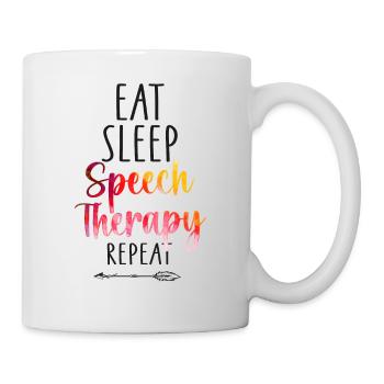 Assistant orthophoniste - Mug blanc - blanc - Droite