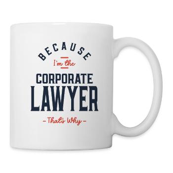 Corporate Lawyer Job Occupation Birthday Worker - Mug - white - Right
