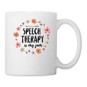Assistant orthophoniste - Mug blanc - blanc - Droite