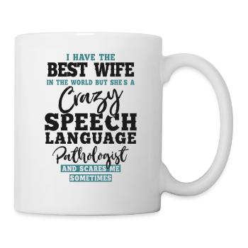 Assistant orthophoniste - Mug blanc - blanc - Droite
