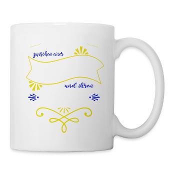 hund weihnachten geburtstagsgeschenkidee doggie - Tasse - Weiß - Rechts