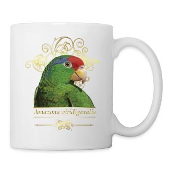 Le perroquet Tamaulipas - Mug blanc - blanc - Droite