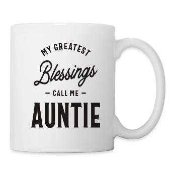 Funny Auntie - Mug - white - Right