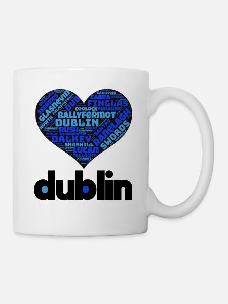 Dublin - Tasse - Weiß