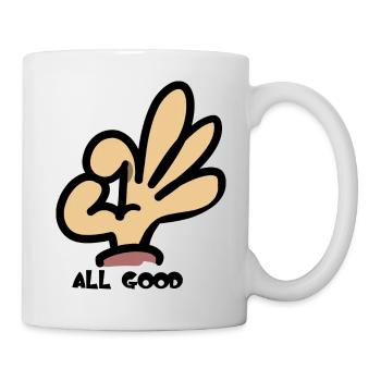 All Good Hand - Tasse - Weiß - Rechts