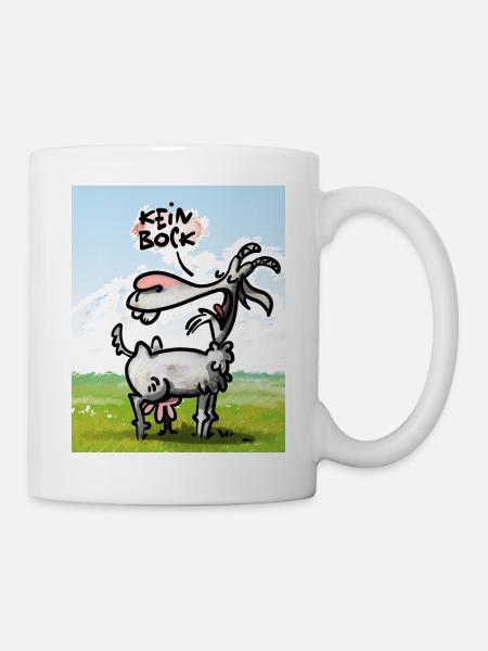 Ziege - Tasse - Weiß