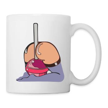 Lolly-X - Kunst - Tasse - Weiß - Rechts