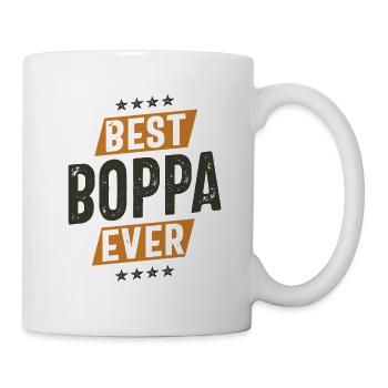 Best Boppa Ever - Dad Grandpa - Mug - white - Right