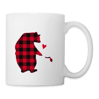 Belle-maman Ours - Mug blanc - blanc - Droite