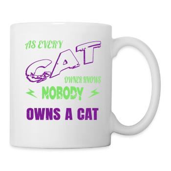 present idea business cat tshirts animal lover - Mug - white - Right