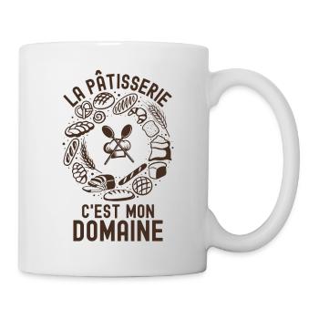 Humour pâtisserie - Mug blanc - blanc - Droite