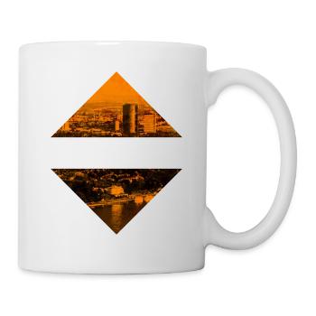 Bonn Deutschland Stadt Skyline Heimat Liebe - Tasse - Weiß - Rechts