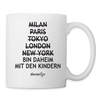 Weltenbummler - Tasse - Weiß - Rechts