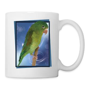 Der gebräunten Sittich - Tasse - Weiß - Rechts