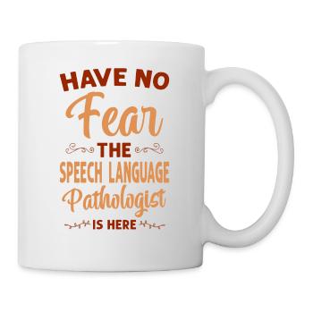 Speech Therapist Therapy Assistant - Tasse - Weiß - Rechts