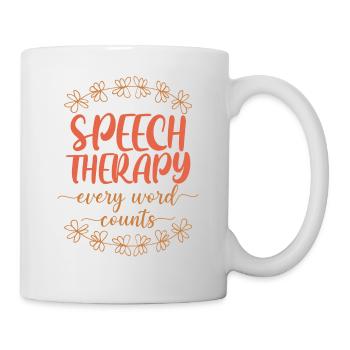 Speech Therapist Therapy Assistant - Mug - white - Right