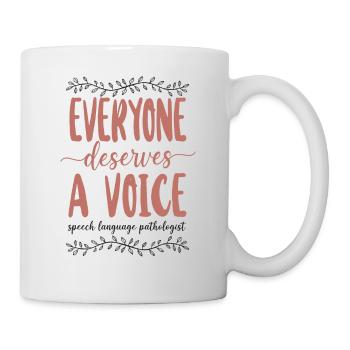Speech Therapist Therapy Assistant - Tasse - Weiß - Rechts