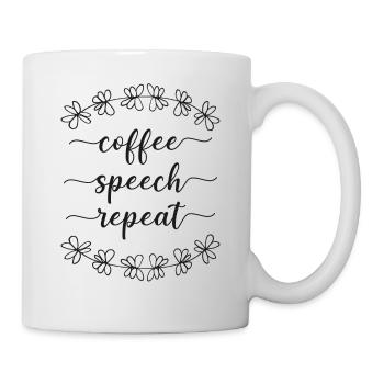 Speech Therapist Therapy Assistant - Tasse - Weiß - Rechts