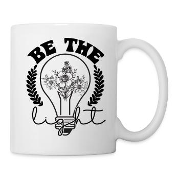 Make Be the Light Motivation Easy - Mug - white - Right
