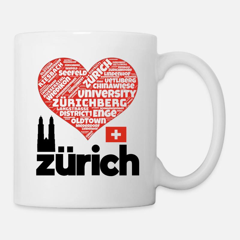 Zürich - Tasse - Weiß