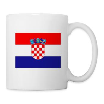 Croatia flag - Mug - white - Right
