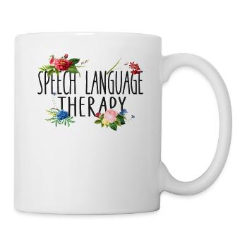 Speech Therapist Therapy Assistant - Tasse - Weiß - Rechts