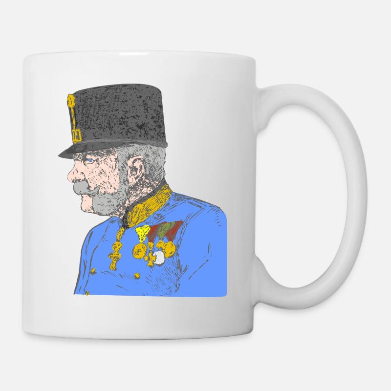 Franz Joseph der letzte Kaiser - Tasse - Weiß