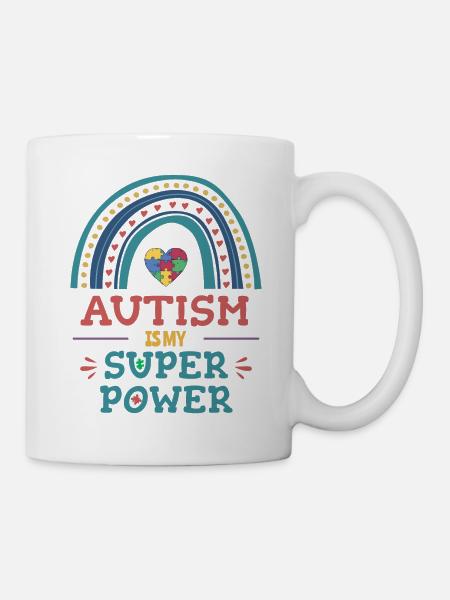 Autism is My Superpower - Mug - white