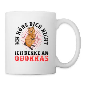 Quokka denken an mich Beuteltier Quokka - Tasse - Weiß - Rechts