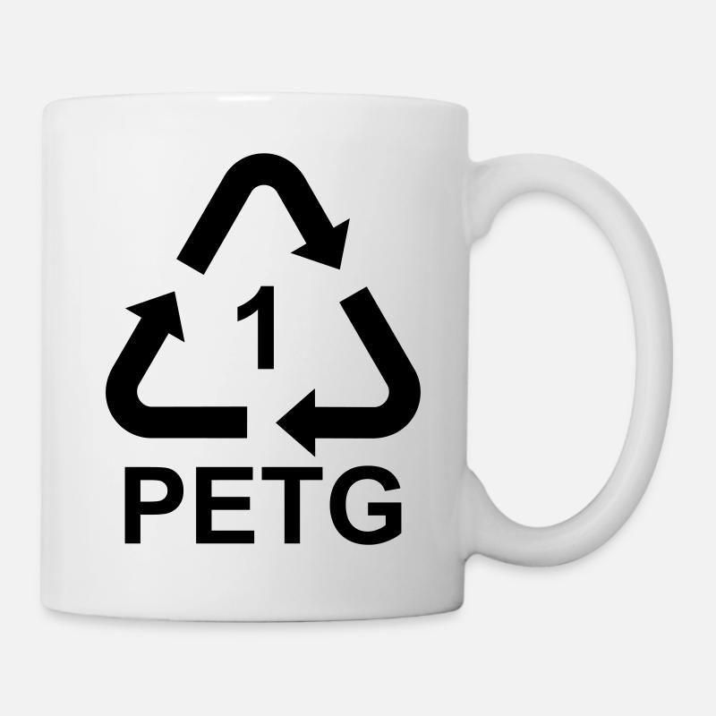 Impression 3D - PETG - Mug blanc - blanc