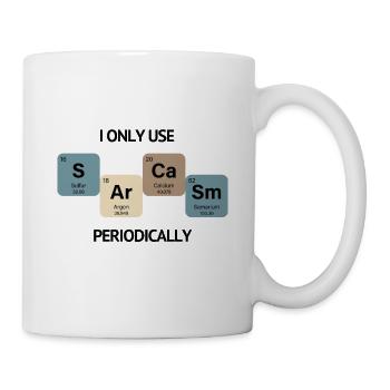 Sarcasme rétro - Mug blanc - blanc - Droite