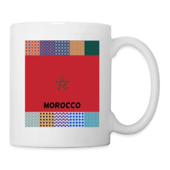 Maroc - Mug blanc - blanc - Droite