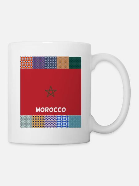 Maroc - Mug blanc - blanc