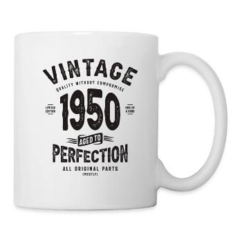 Vintage Since 1950 73rd Birthday - Mug - white - Right