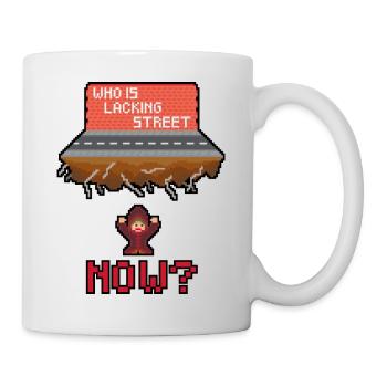 STRAßE - Tasse - Weiß - Rechts