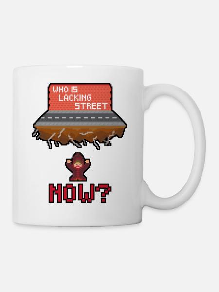 STRAßE - Tasse - Weiß