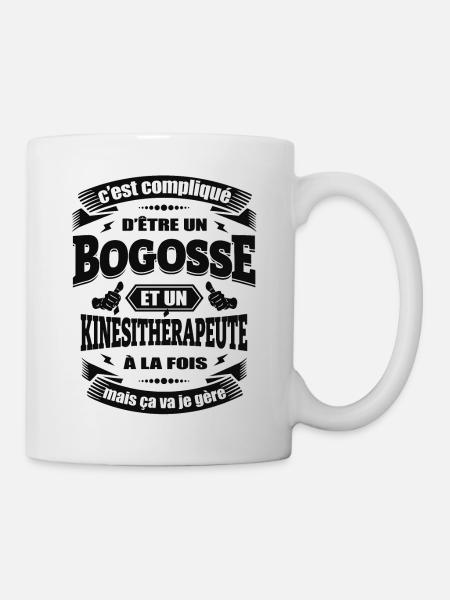 BOGOSSE ET KINÉSITHÉRAPEUTE - Mug blanc - blanc
