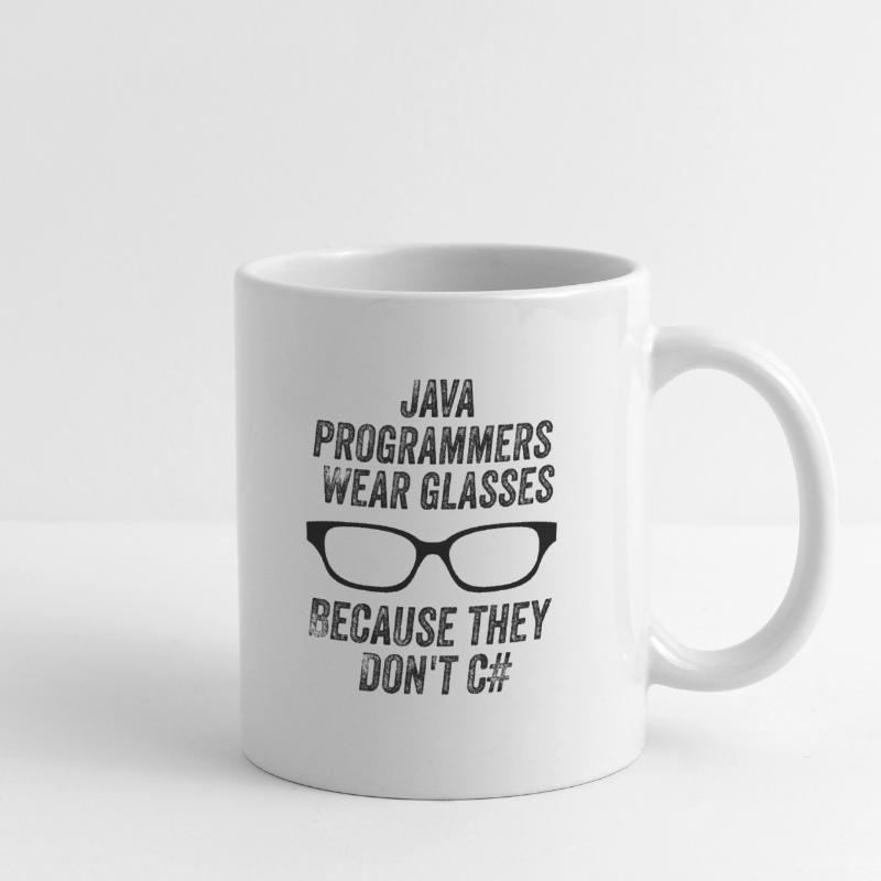Lustige Java-Programmierer Tasse