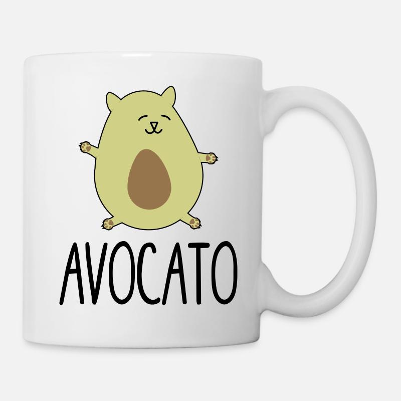 Avocato versus Avocado - Mug - white