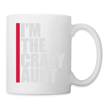 à The Crazy Aunt - Mug blanc - blanc - Droite