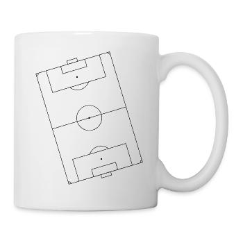 Fußball Soccer - Mug - white - Right