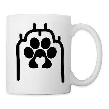 Hund Dog - Tasse - Weiß - Rechts