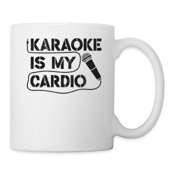 Karaoke Singer Vintage Karaoke Is - Mug - white - Right