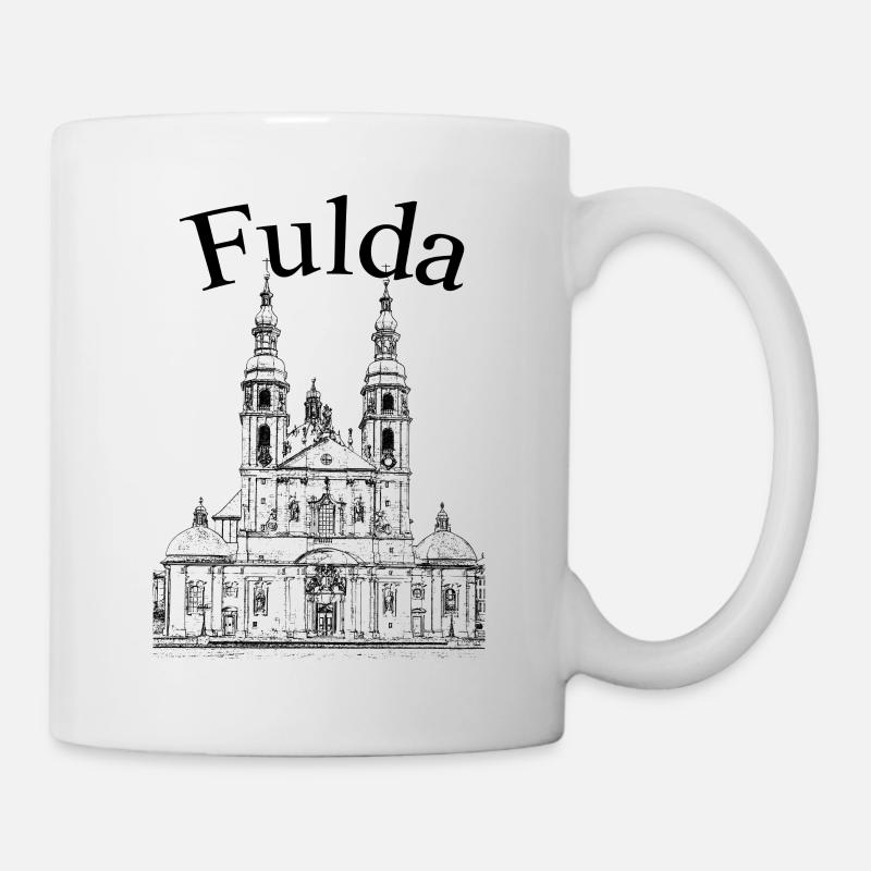 fulda1 - Tasse - Weiß