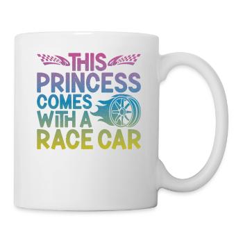Drag Racing Race Car Girl This - Tasse - Weiß - Rechts