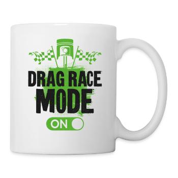 Drag Racing Race Car Drag Race - Tasse - Weiß - Rechts
