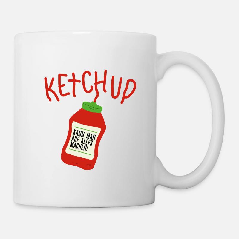 Ketchup - Tasse - Weiß