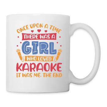 Karaoke Singer Once Upon A Time - Mug - white - Right